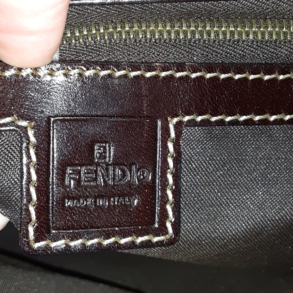 Authentic FENDI PVC Hand Bag - Picture 12 of 16